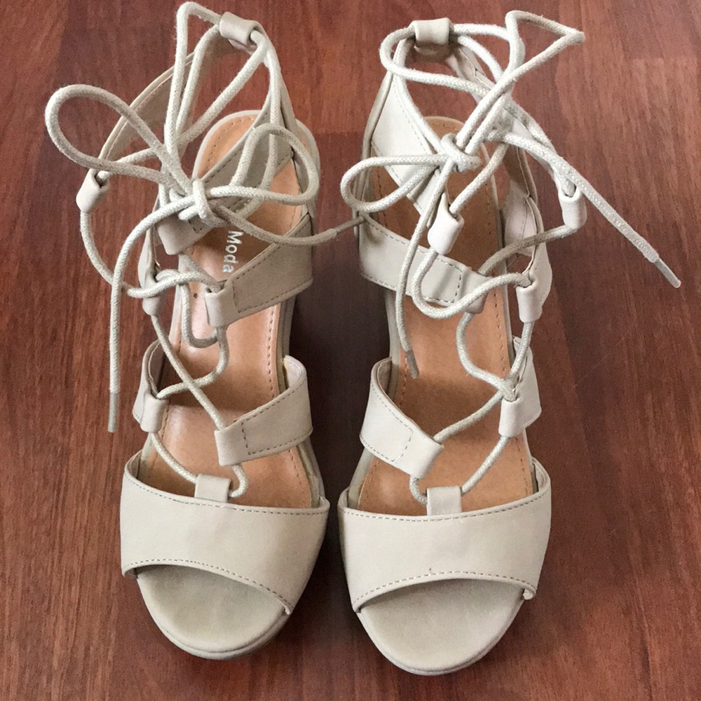 Top Moda Modern Wedge Sandal